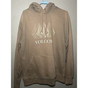 Vintage Volcom Pull Over Hoodie Size L